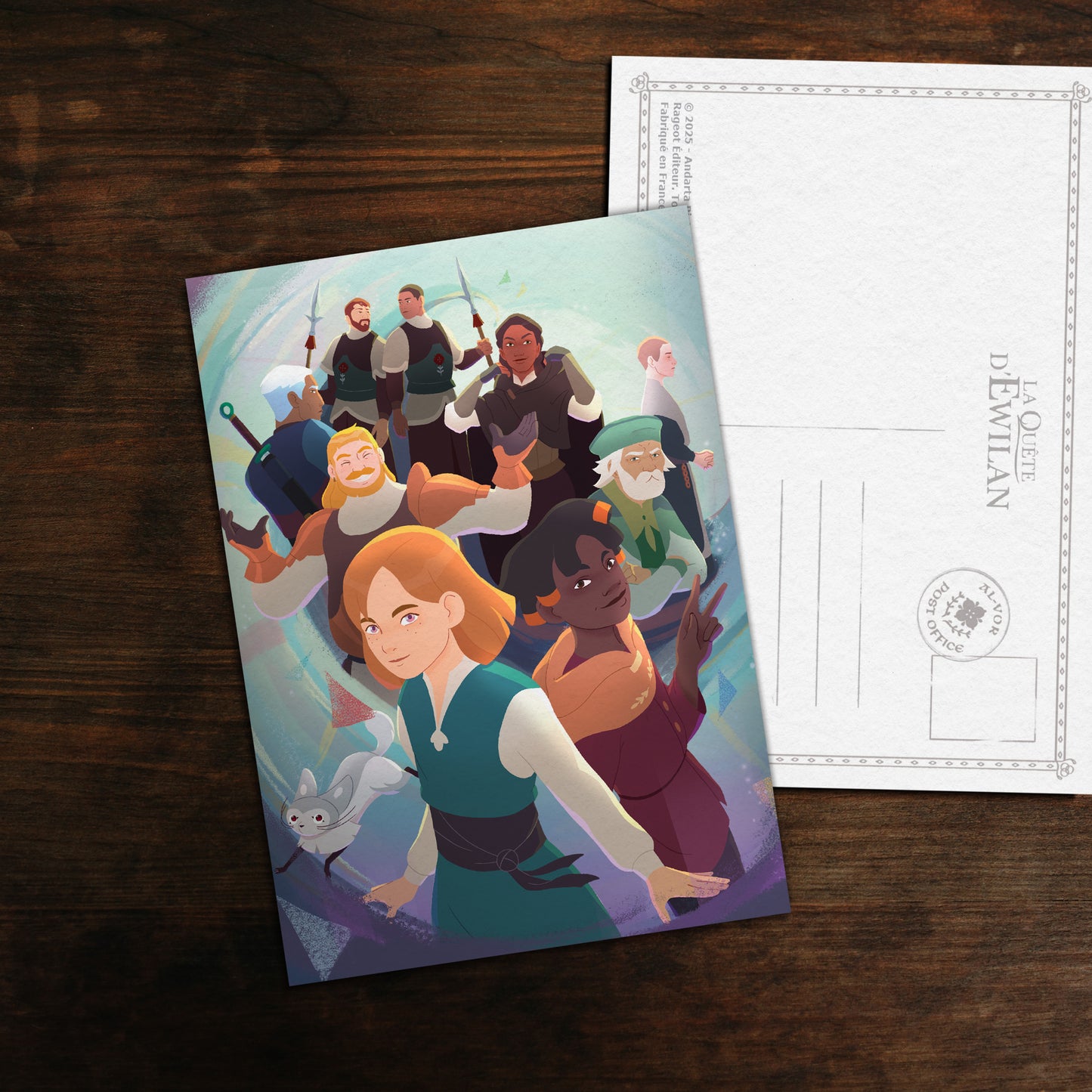 Carte postale Camille & ses compagnons