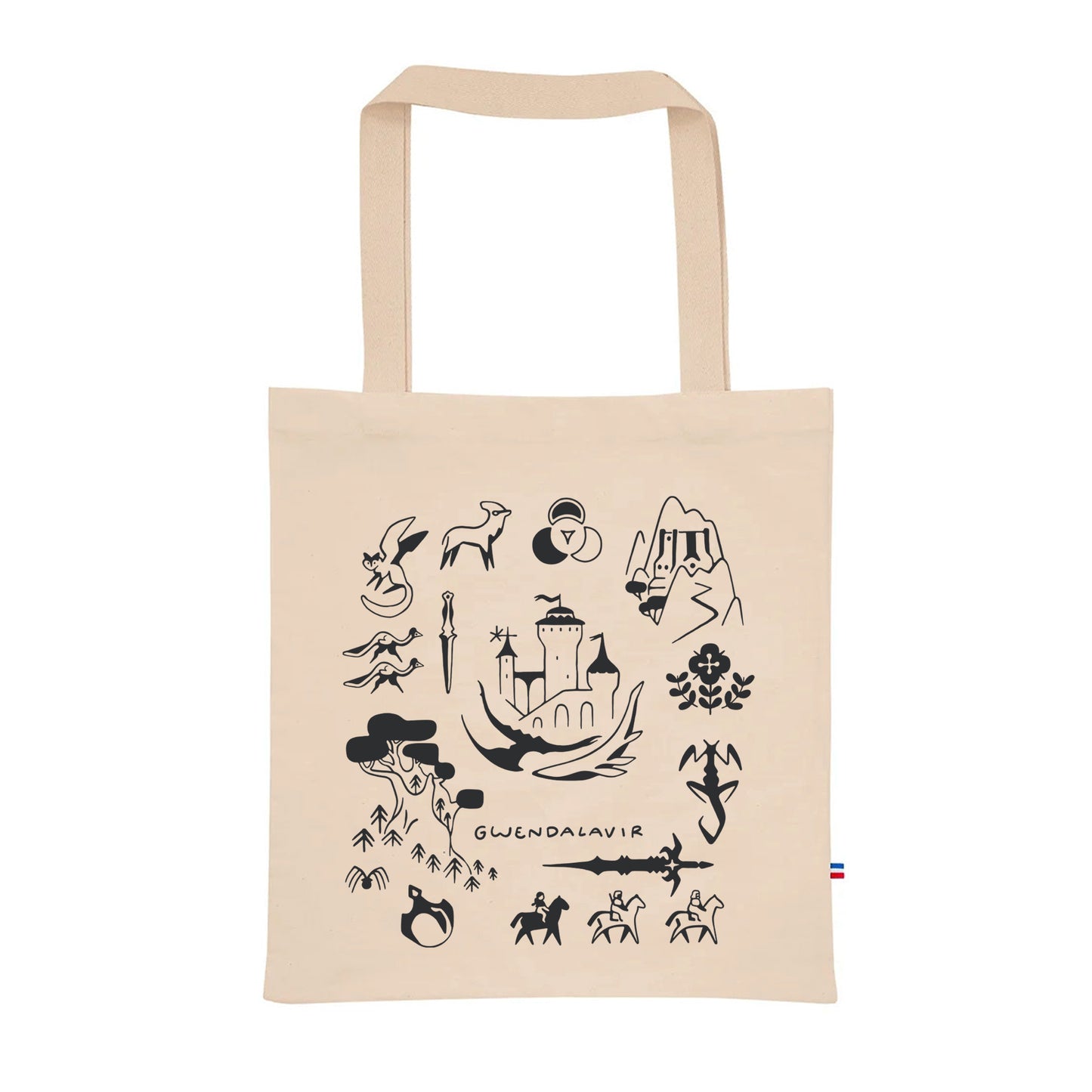 Sac en coton Patchwork Alavirien