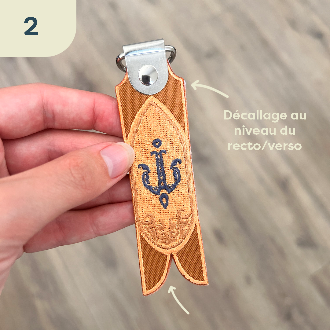 Porte-clé Étendards Cités [SECONDE CHANCE]