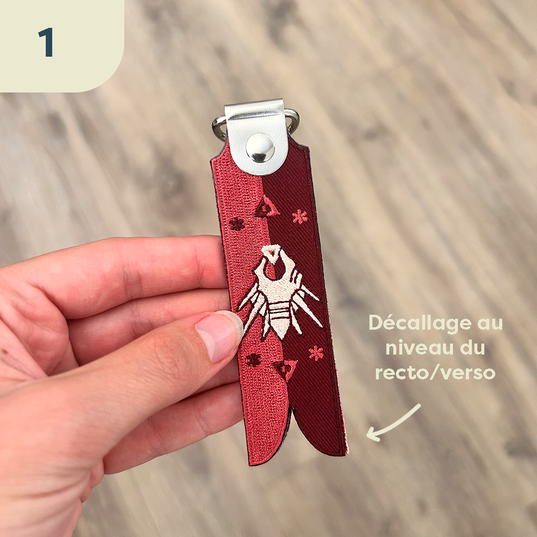 Porte-clé Étendards Cités [SECONDE CHANCE]