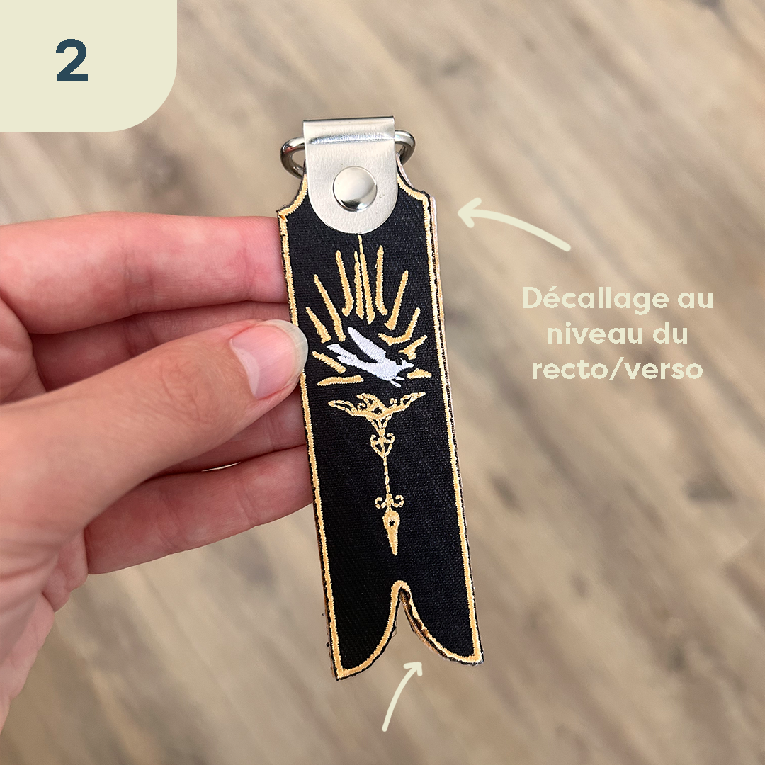 Porte-clé Étendards Cités [SECONDE CHANCE]