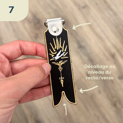 Porte-clé Étendards Cités [SECONDE CHANCE]