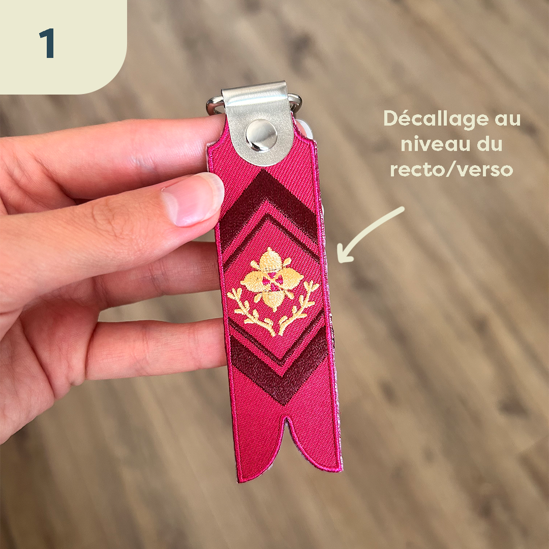 Porte-clé Étendards Cités [SECONDE CHANCE]