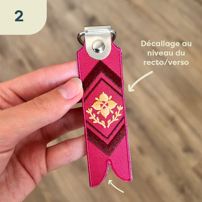 Porte-clé Étendards Cités [SECONDE CHANCE]