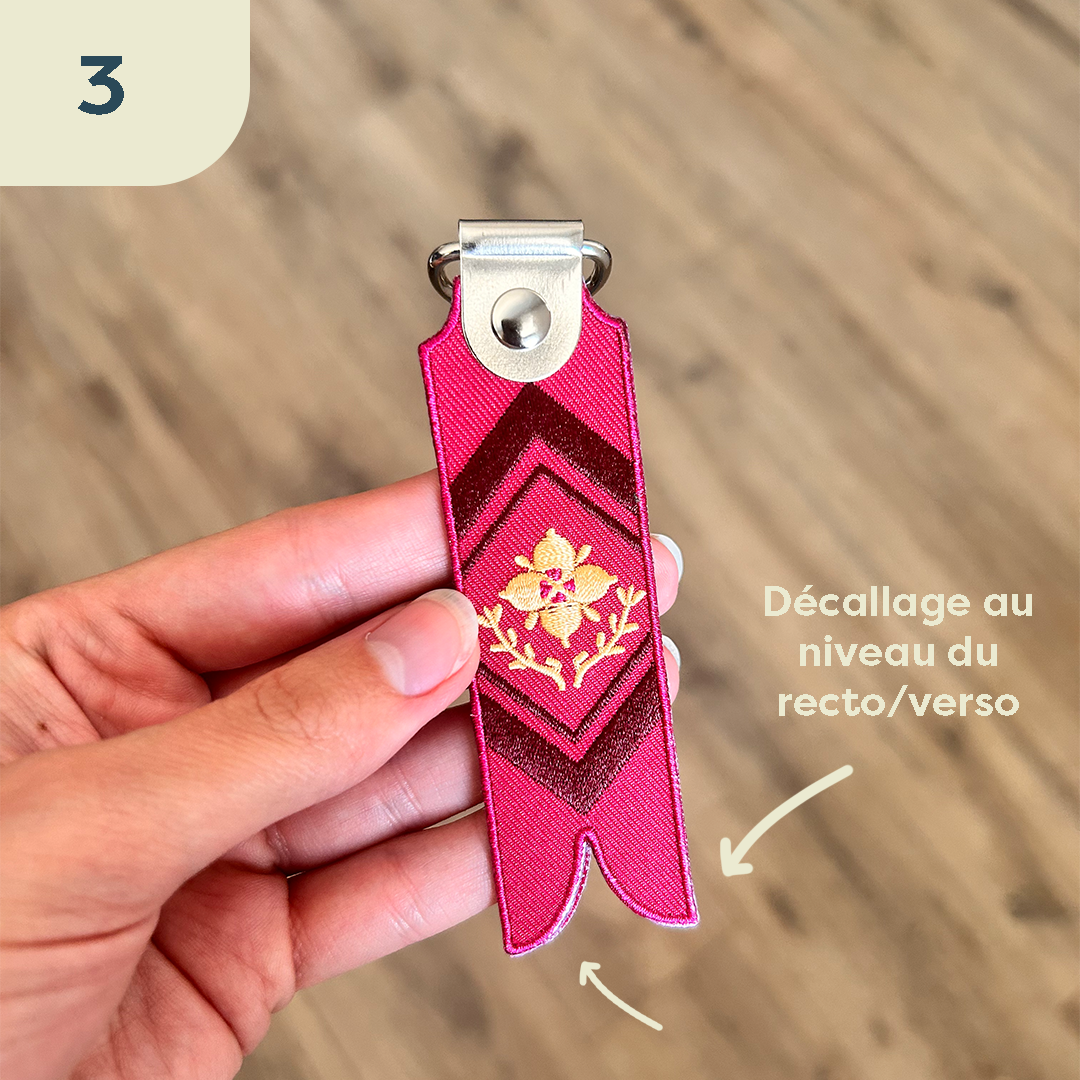 Porte-clé Étendards Cités [SECONDE CHANCE]