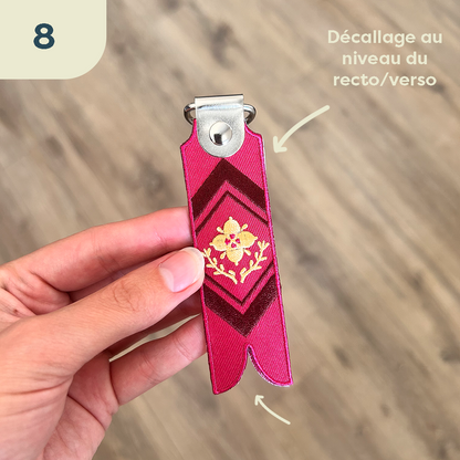 Porte-clé Étendards Cités [SECONDE CHANCE]