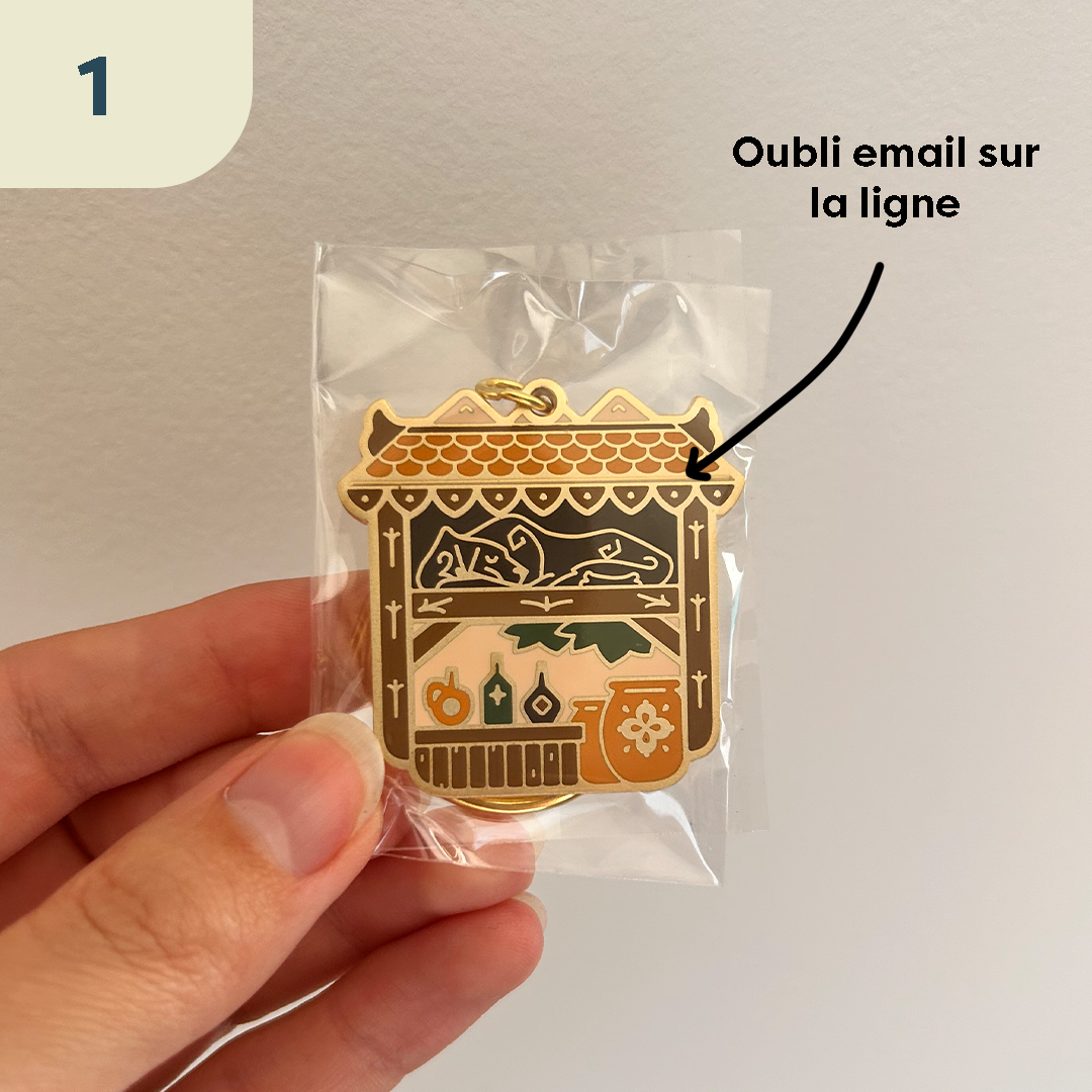 Porte-clés Lieux [SECONDE CHANCE]