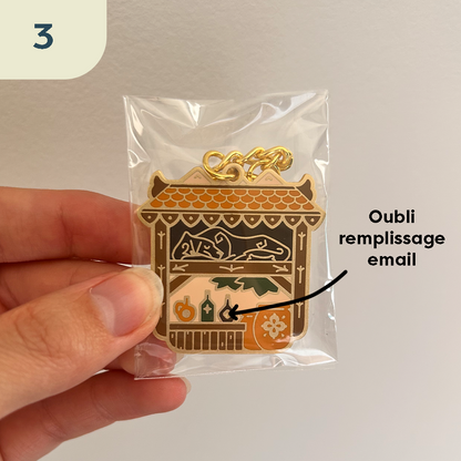 Porte-clés Lieux [SECONDE CHANCE]