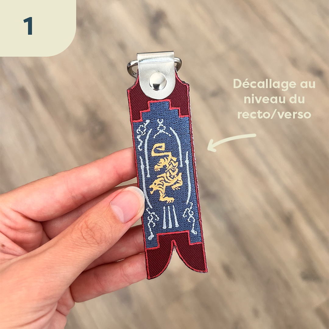 Porte-clé Étendards Cités [SECONDE CHANCE]