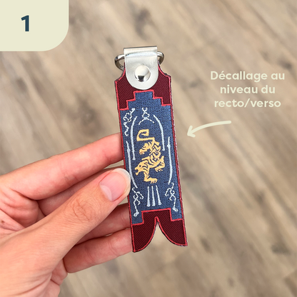 Porte-clé Étendards Cités [SECONDE CHANCE]
