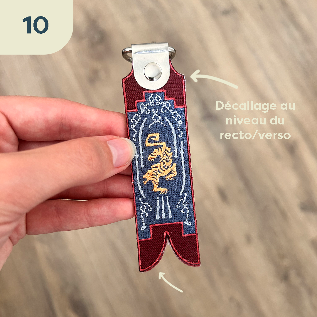 Porte-clé Étendards Cités [SECONDE CHANCE]