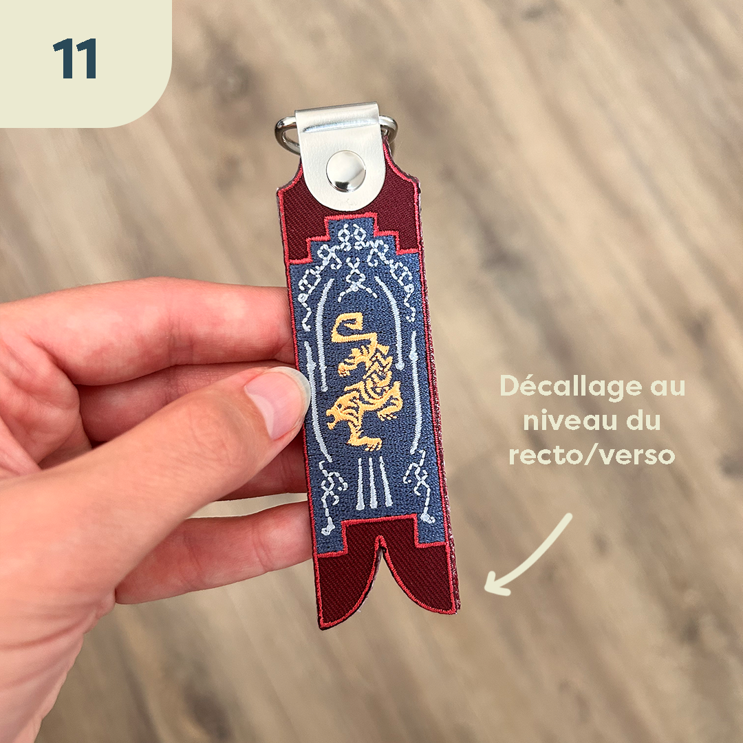 Porte-clé Étendards Cités [SECONDE CHANCE]