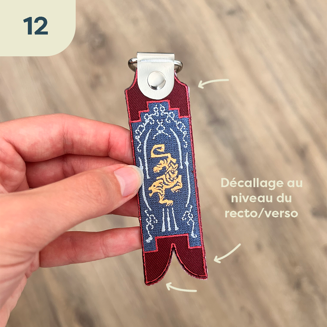 Porte-clé Étendards Cités [SECONDE CHANCE]