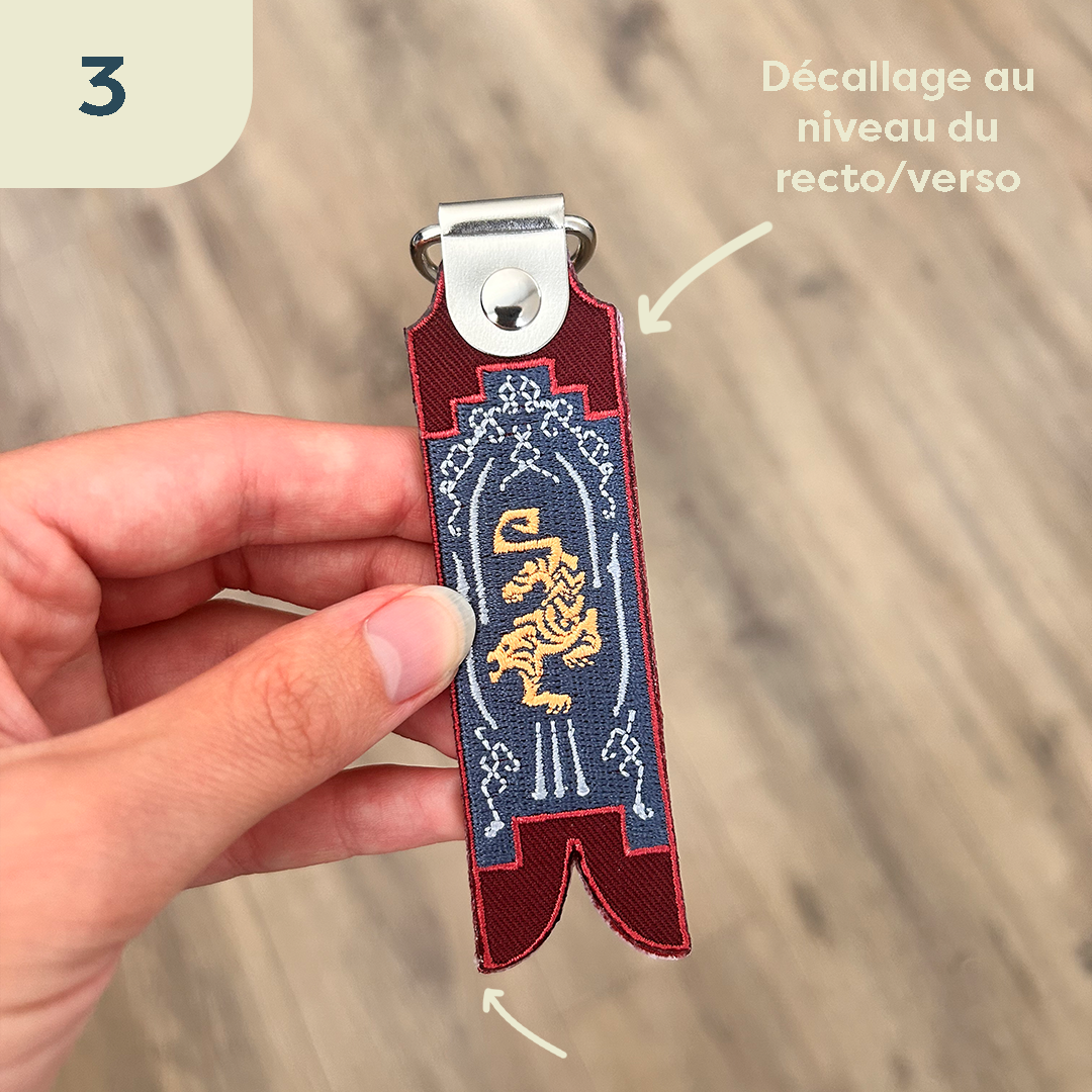 Porte-clé Étendards Cités [SECONDE CHANCE]