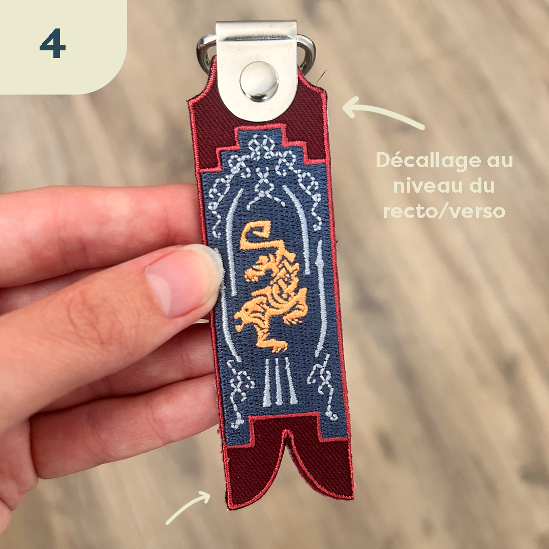 Porte-clé Étendards Cités [SECONDE CHANCE]