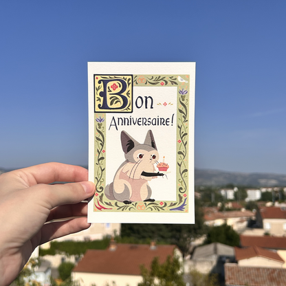 Cartes postales Marronnier Chuchoteur