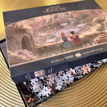 Puzzle "Jardin d'Ondiane" 1000 pièces