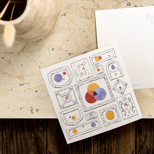 Carte postale Cadres Dessinateur
