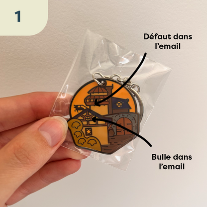 Porte-clés Lieux [SECONDE CHANCE]