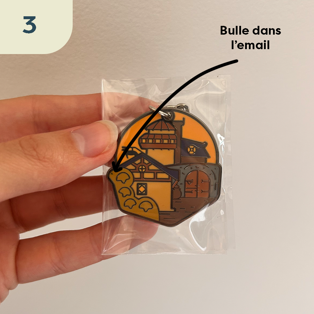 Porte-clés Lieux [SECONDE CHANCE]