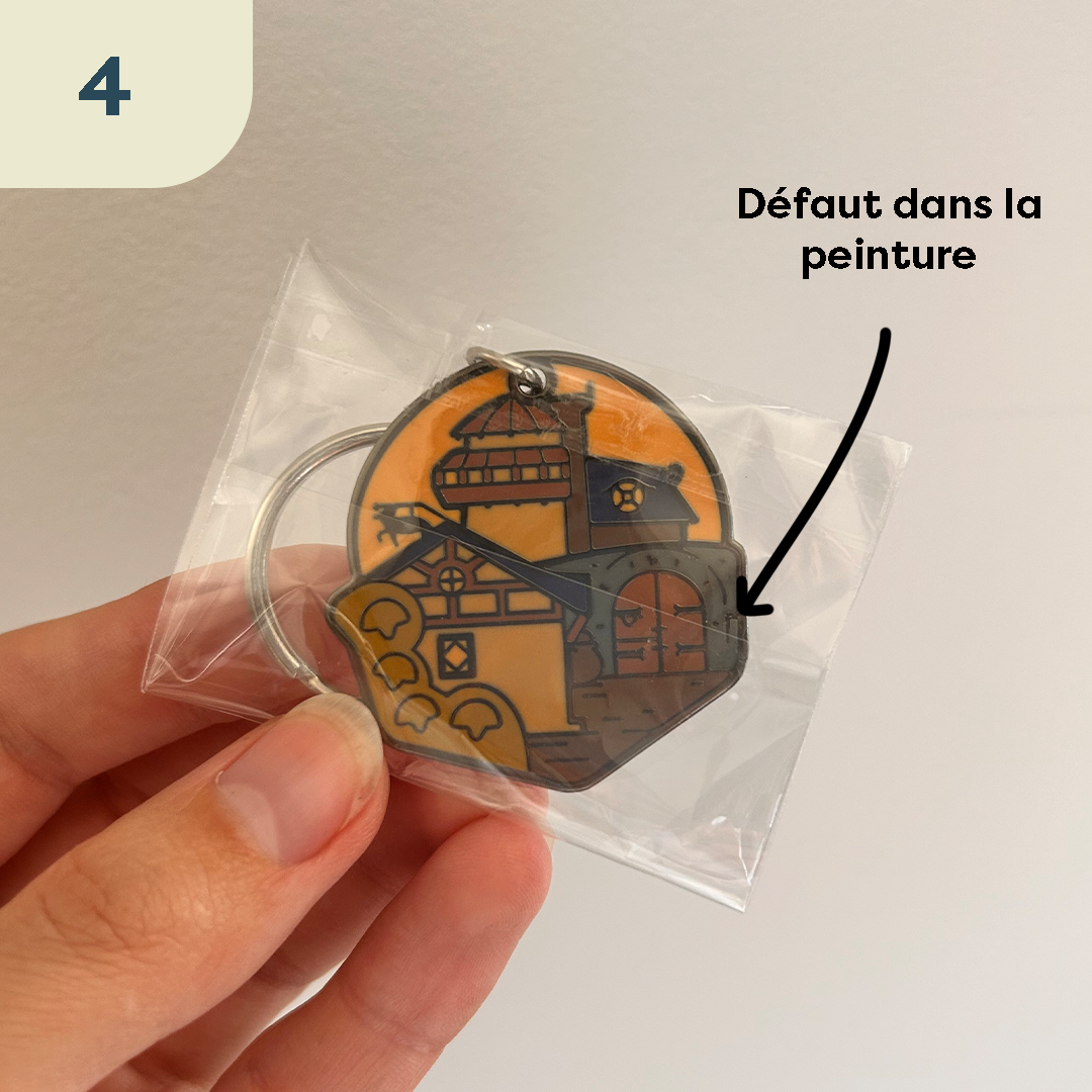 Porte-clés Lieux [SECONDE CHANCE]