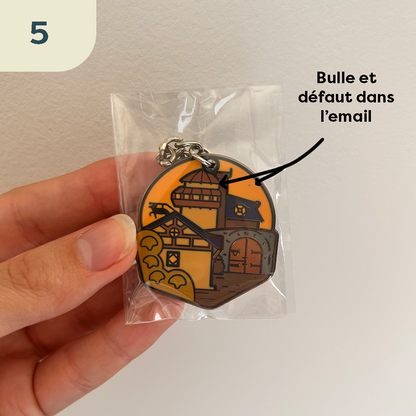 Porte-clés Lieux [SECONDE CHANCE]