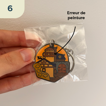 Porte-clés Lieux [SECONDE CHANCE]