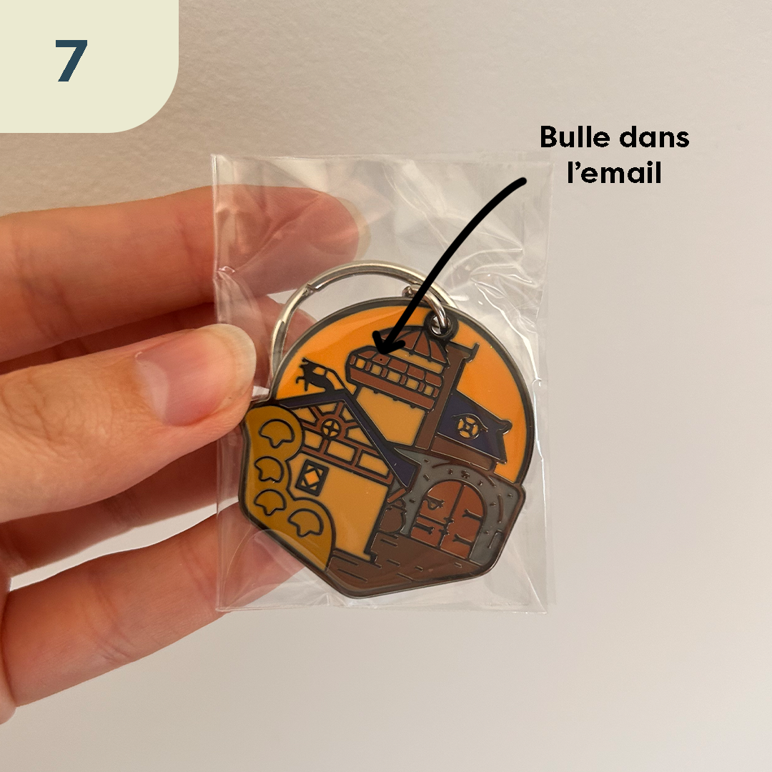 Porte-clés Lieux [SECONDE CHANCE]