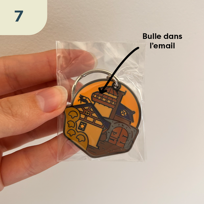 Porte-clés Lieux [SECONDE CHANCE]