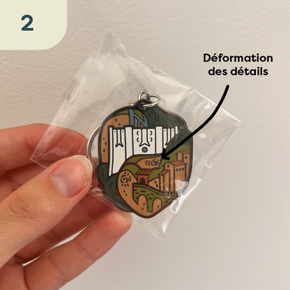 Porte-clés Lieux [SECONDE CHANCE]