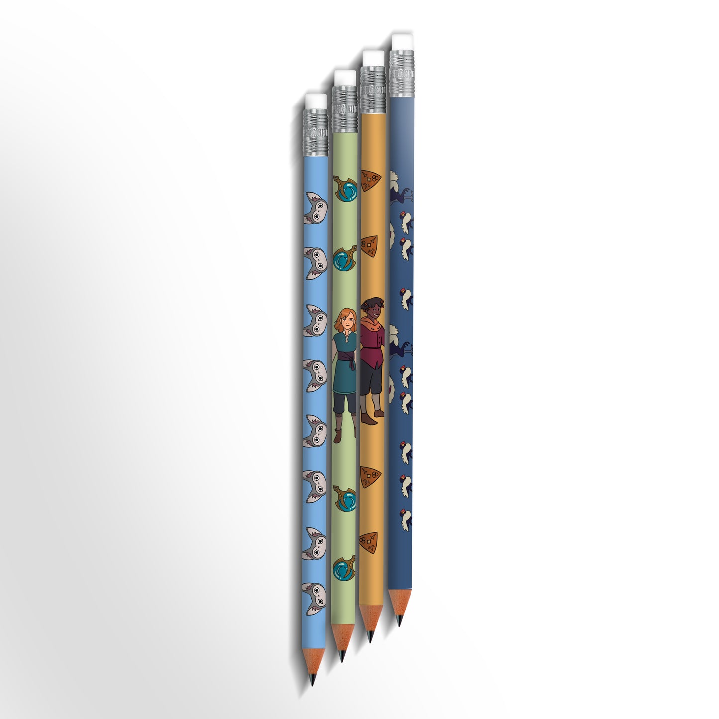 Crayons de papier à motifs