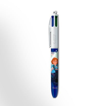 Stylo 4 couleurs "Ewilan"