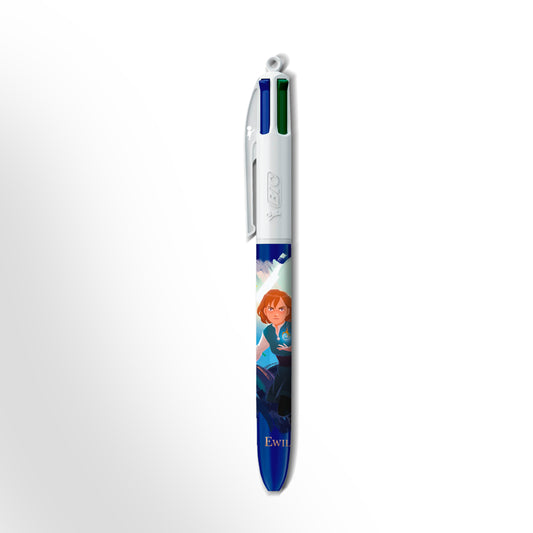 Stylo 4 couleurs "Ewilan"
