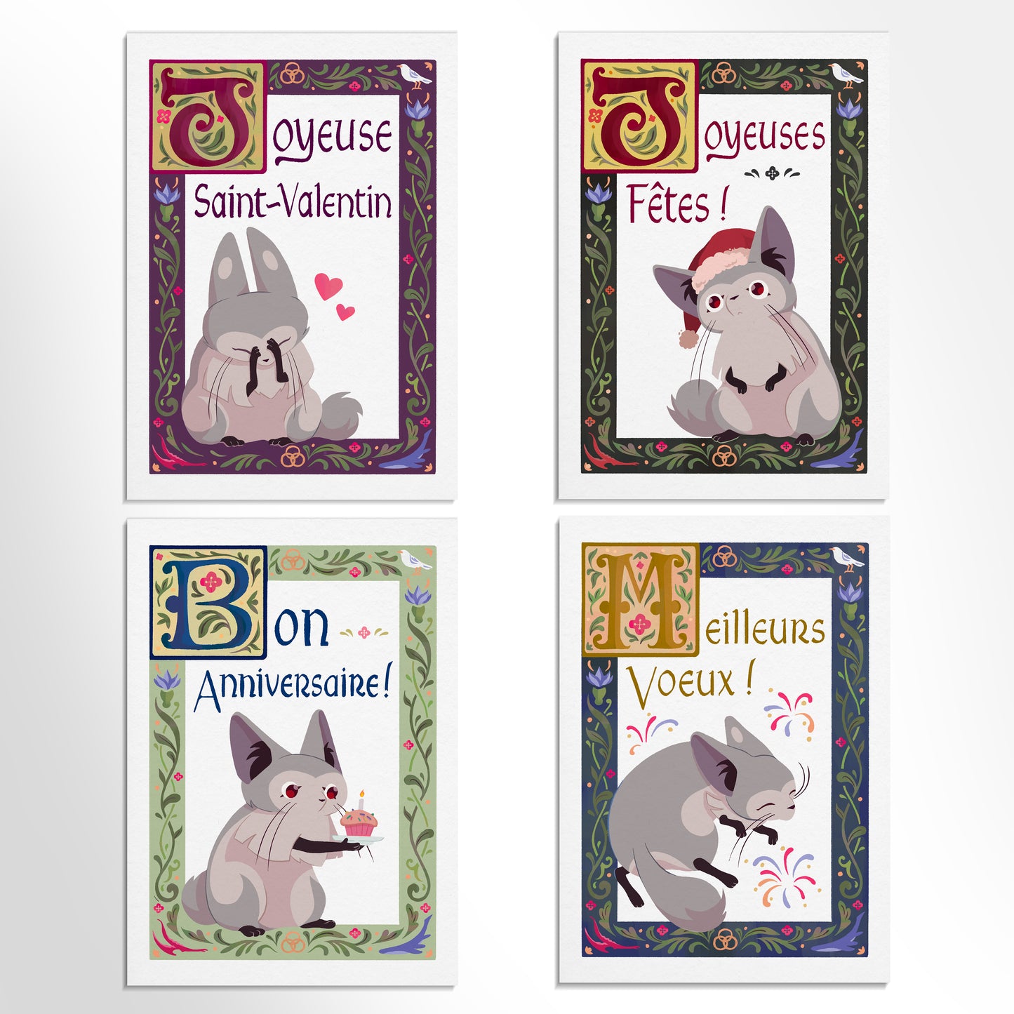 Cartes postales Marronnier Chuchoteur