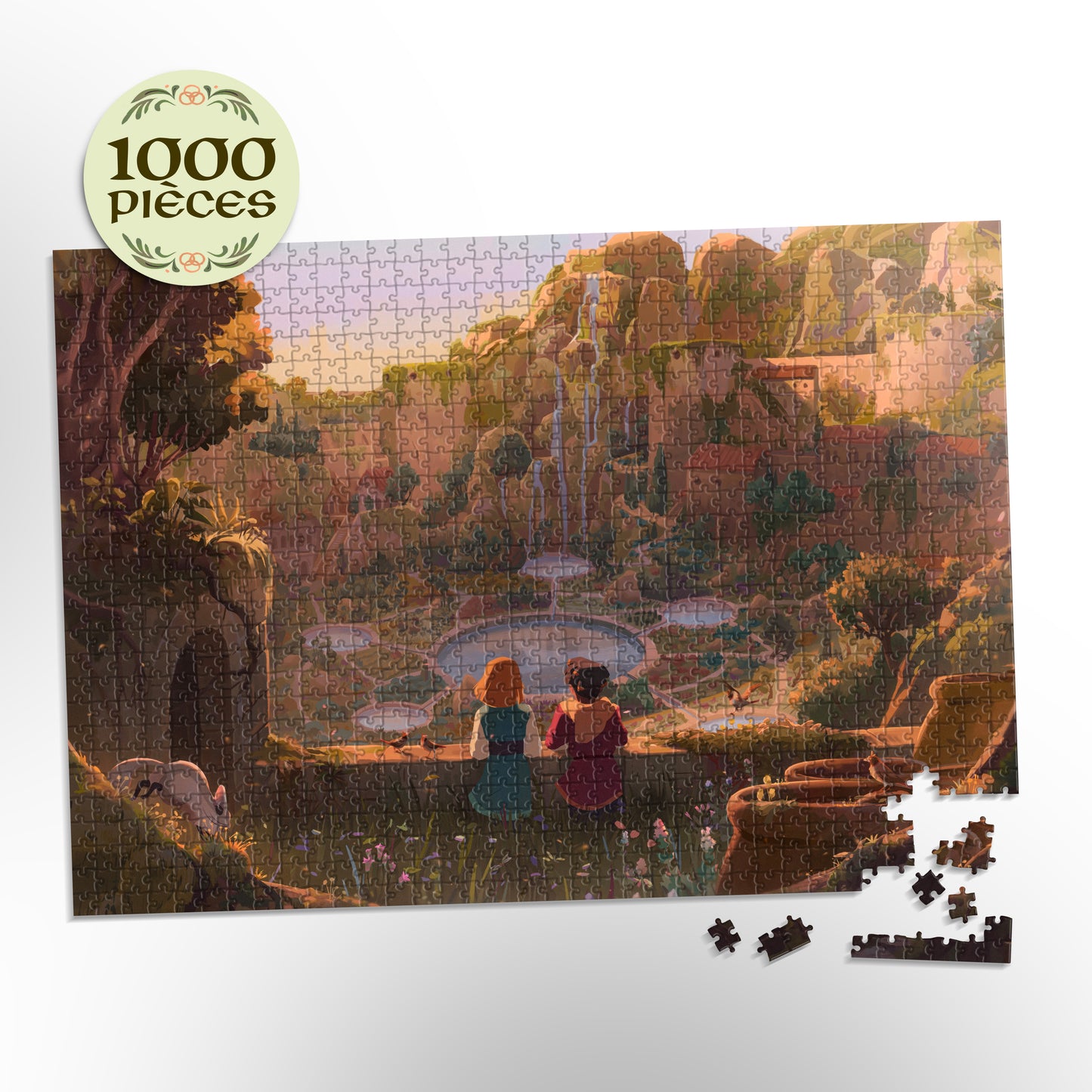 Puzzle "Jardin d'Ondiane" 1000 pièces