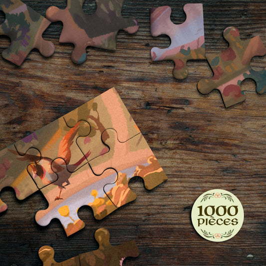 Puzzle "Jardin d'Ondiane" 1000 pièces