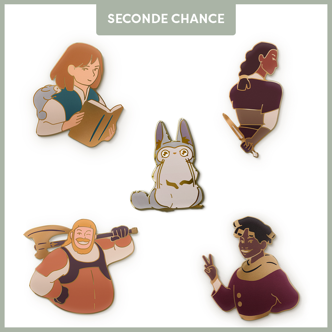 Pin's Personnages [SECONDE CHANCE]