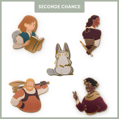 Pin's Personnages [SECONDE CHANCE]